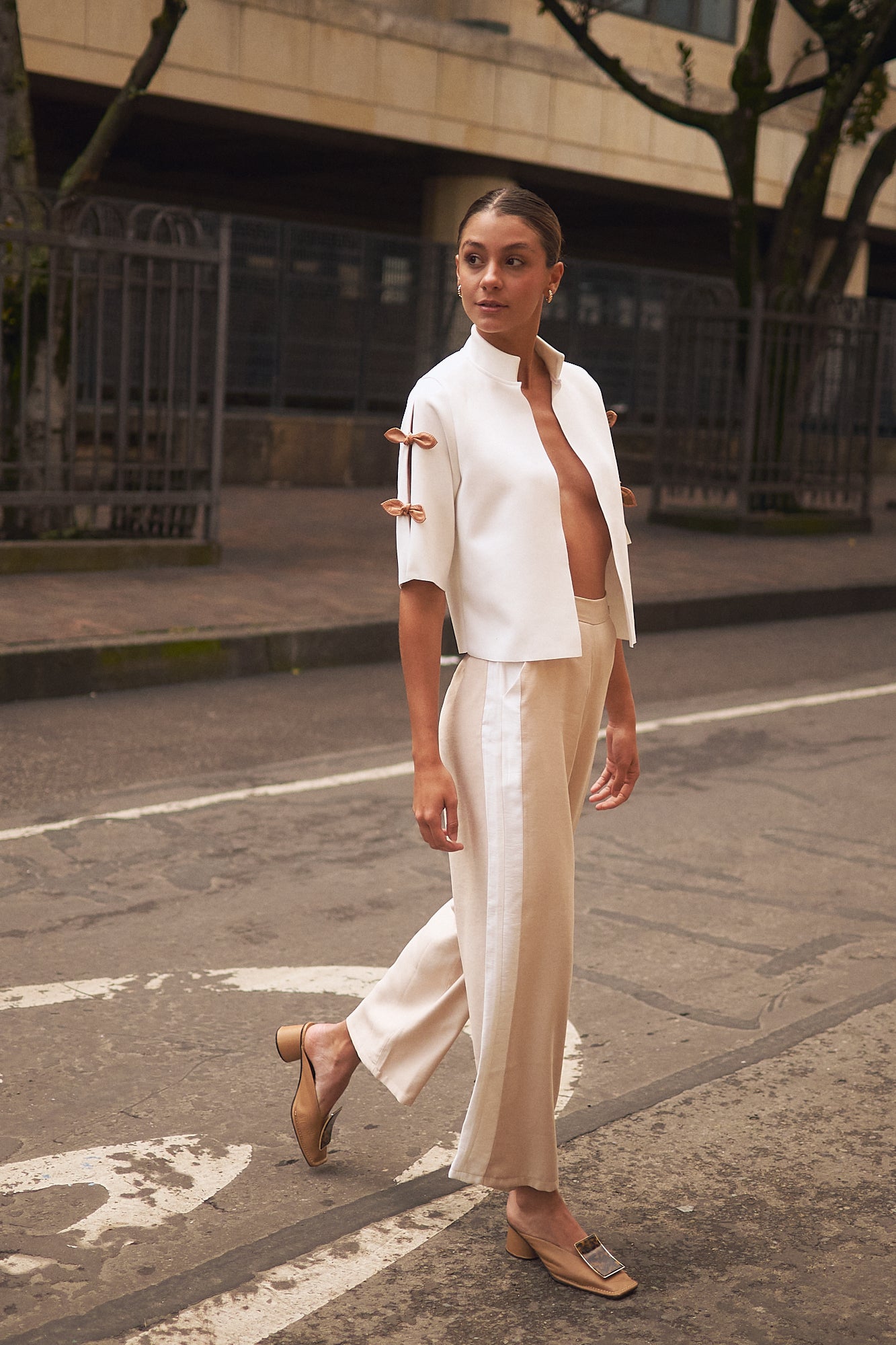 Pantalon PASTO BICOLOR