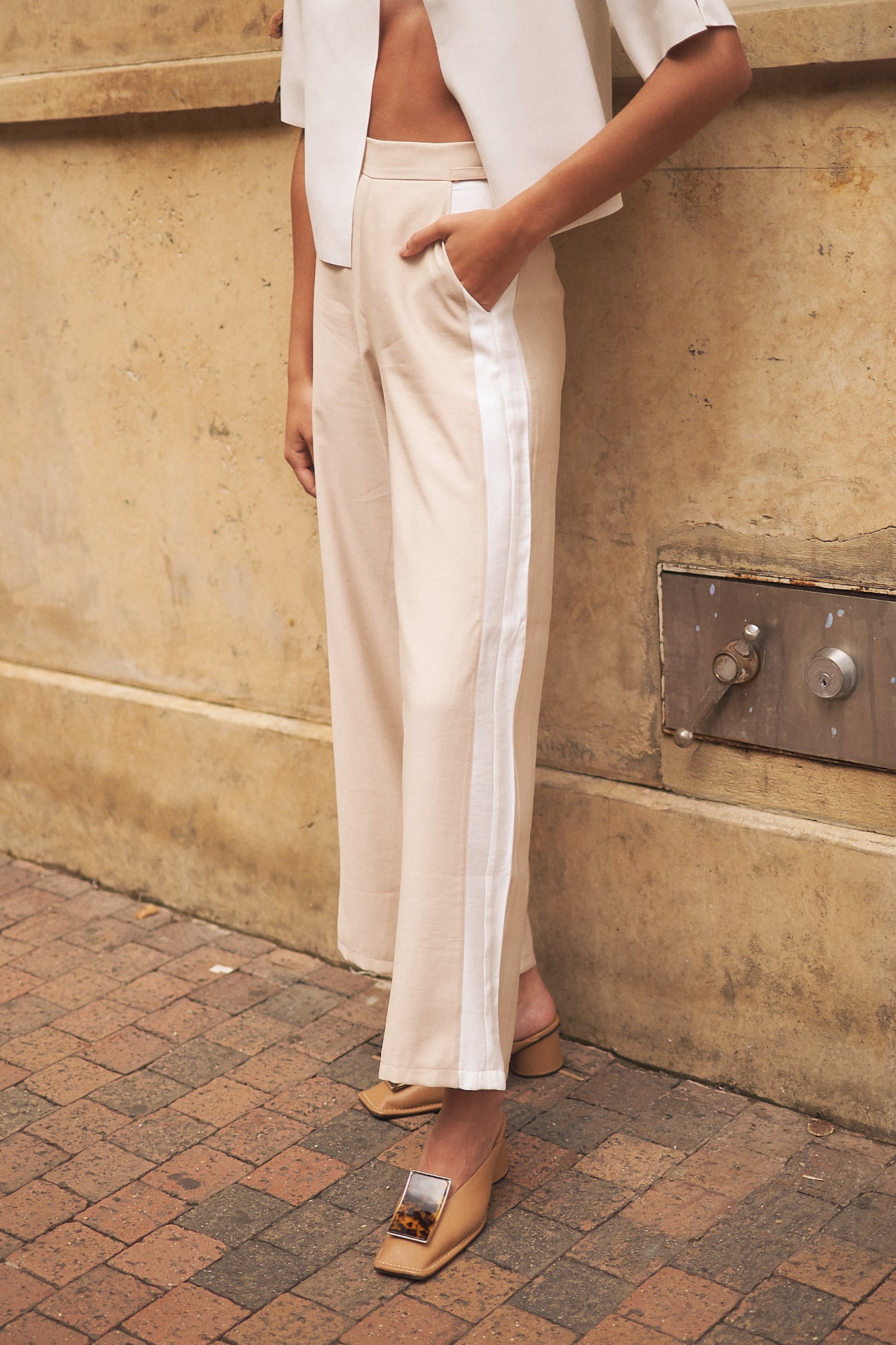 Pantalon PASTO BICOLOR